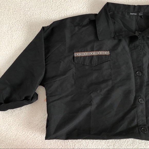 NOT FOR SALE RIGHT NOW! 
NWT Boohoo Plus Tassel Shirt Dress Size 14 - Picture 7 of 8